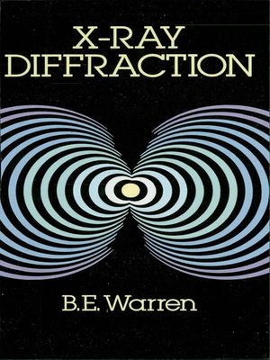 cover image of X-Ray Diffraction